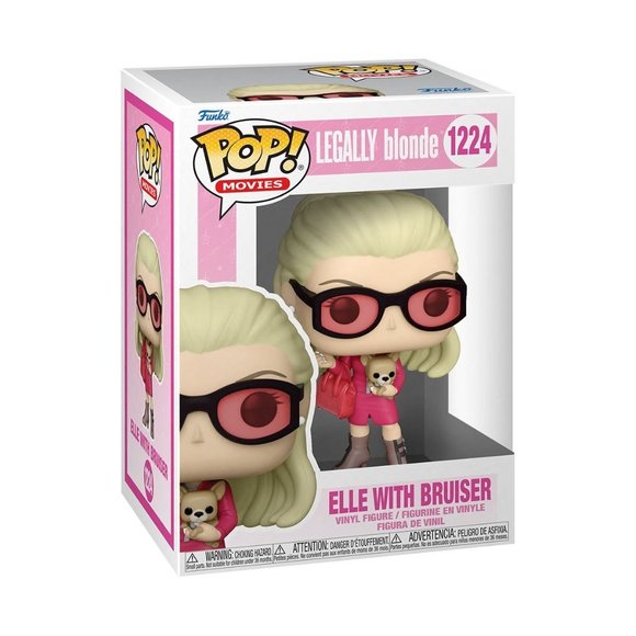 Funko Pop! Vinyl Figure - Elle with Bruiser - Legally Blonde #1224 - Picture 2 of 3